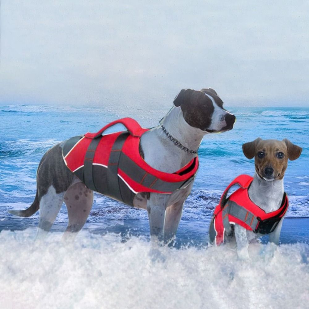 Life Jacket Buoyancy - Reflecterend hondenreddingsvest Verstelbaar ademend veiligheidsvest voor