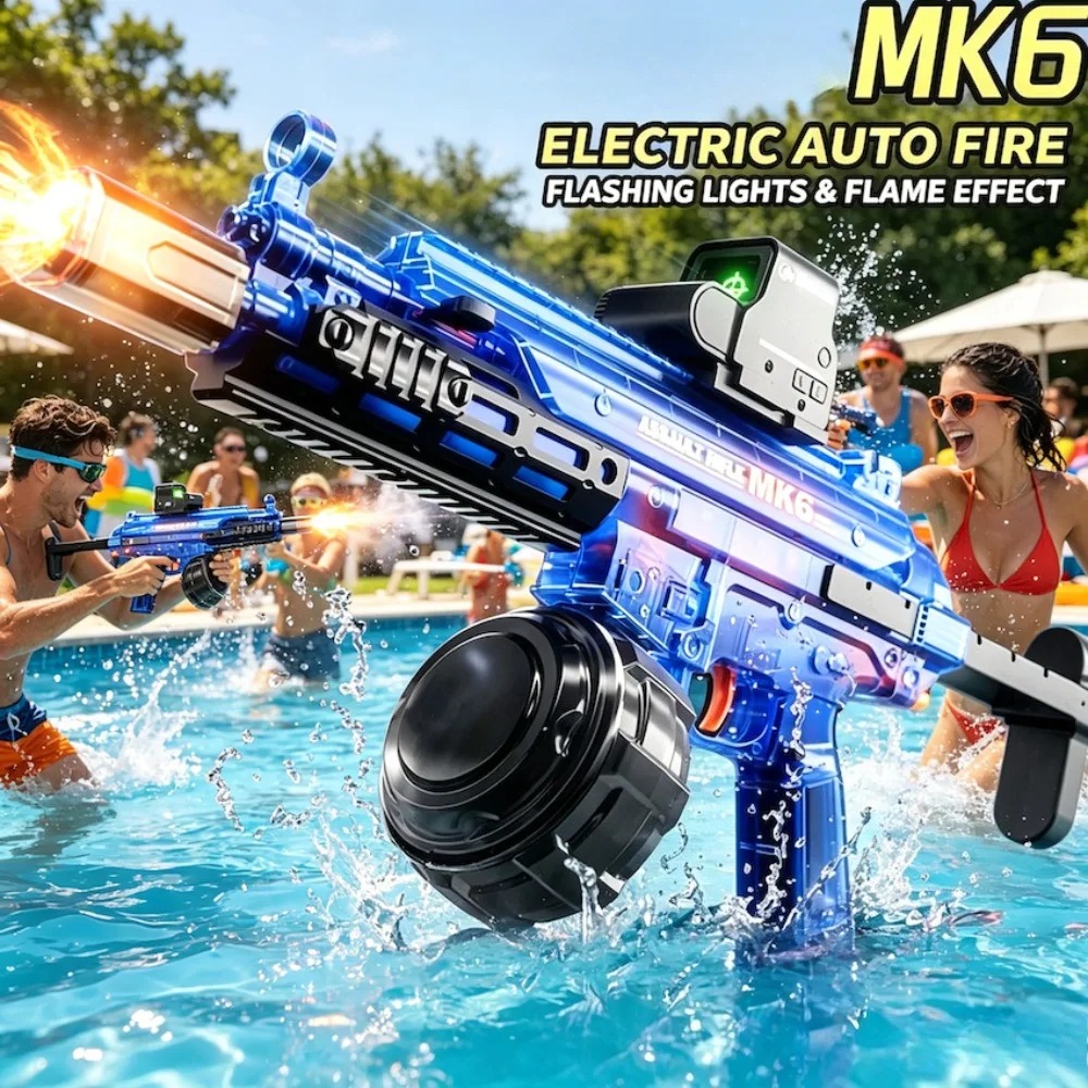 Aquatic Sports - Tactische elektrische waterblaster MK6 met Red