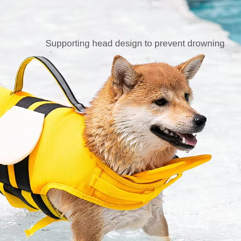 Hondenzwemvest met bijendesign - Life Jacket Buoyancy recensie en prijs