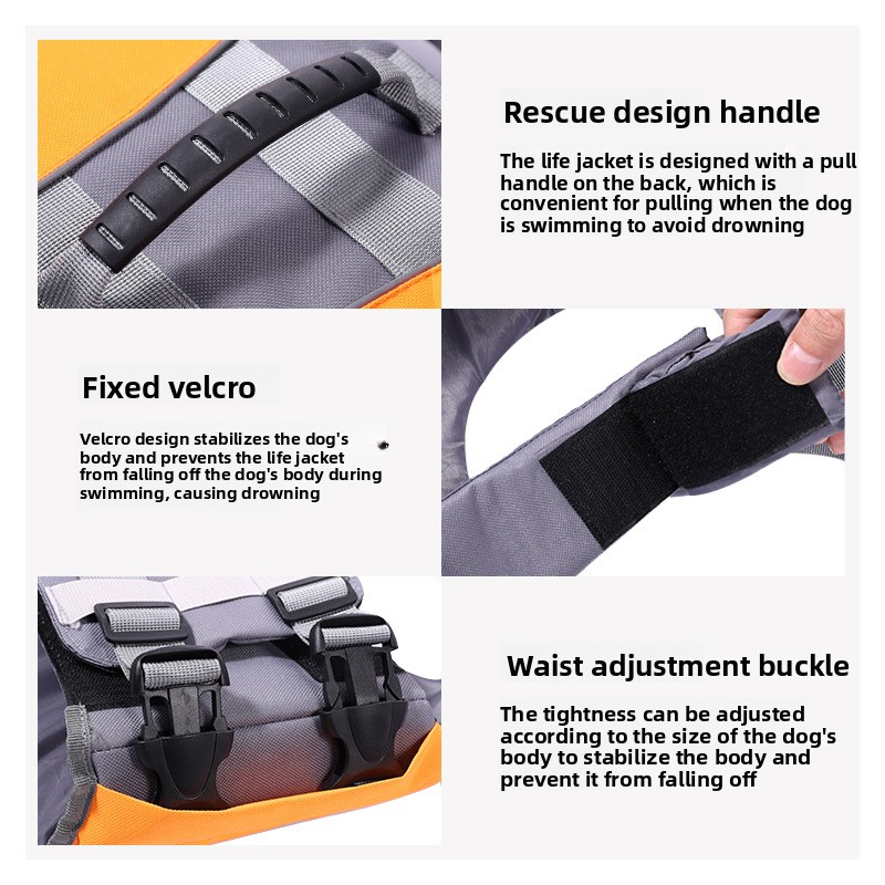 Hondenzwemvest Drijvend veilig - Life Jacket Buoyancy recensie en prijs